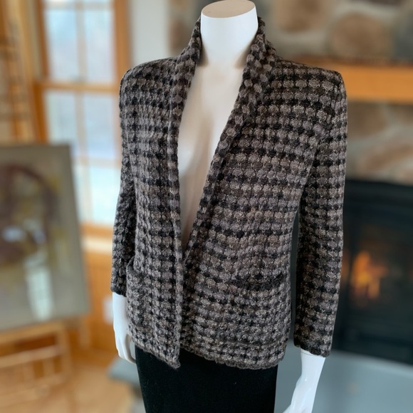 Alpaca open front cardigan size XS - Picture 2 of 6